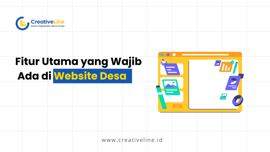 Fitur utama yang wajib ada di website desa