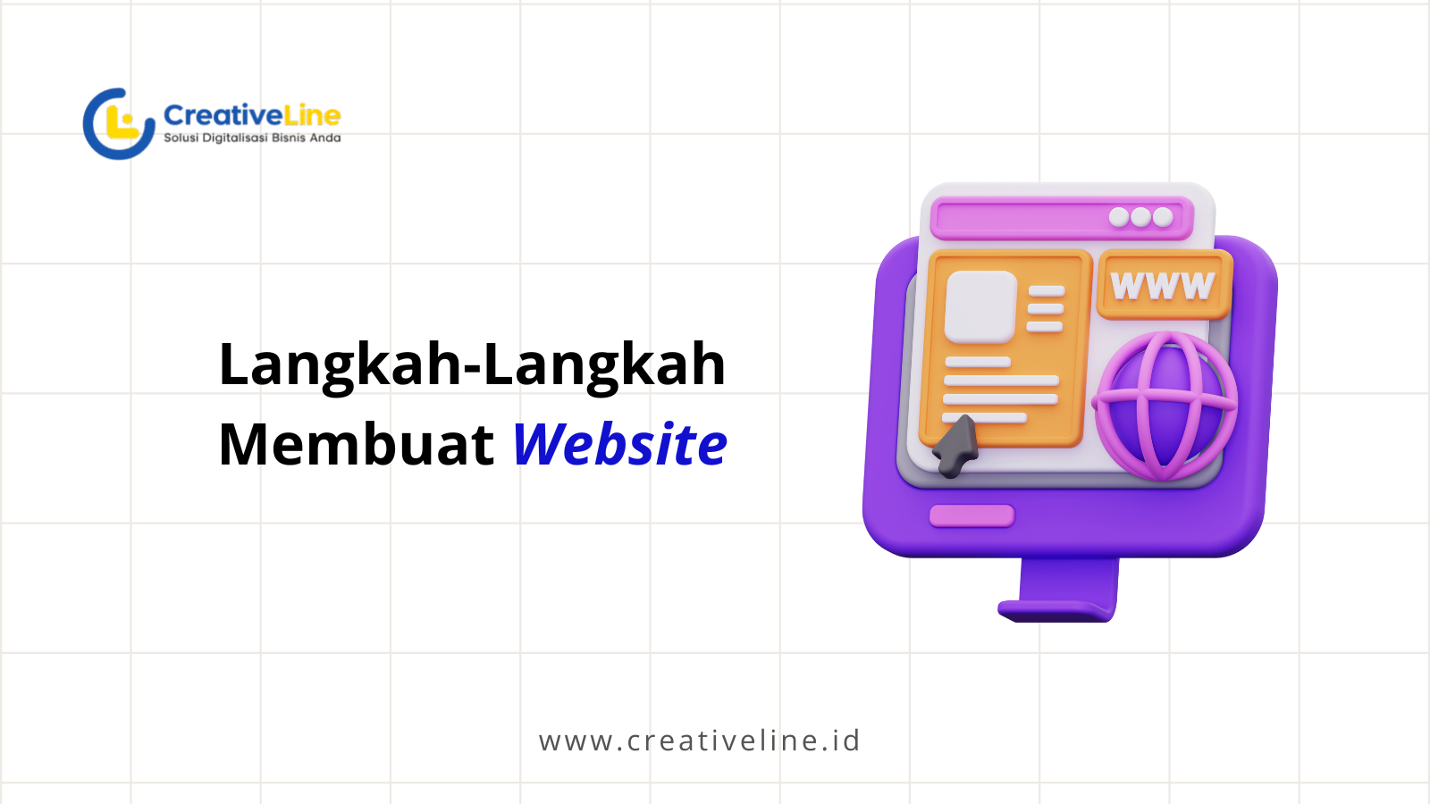 Langkah langkah membuat wibsite perusahaan