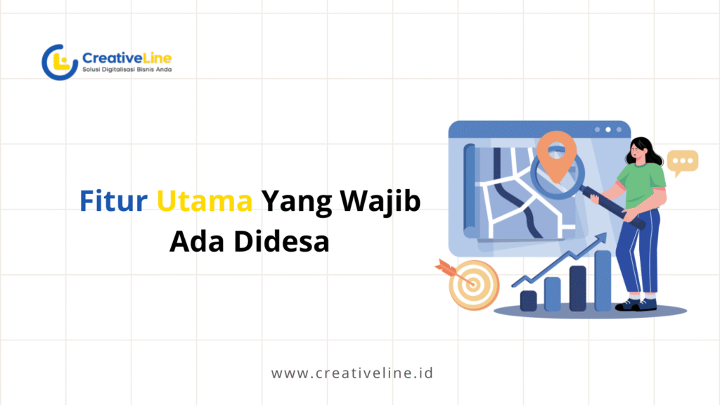 fitur utama yang wajib ada di website desa